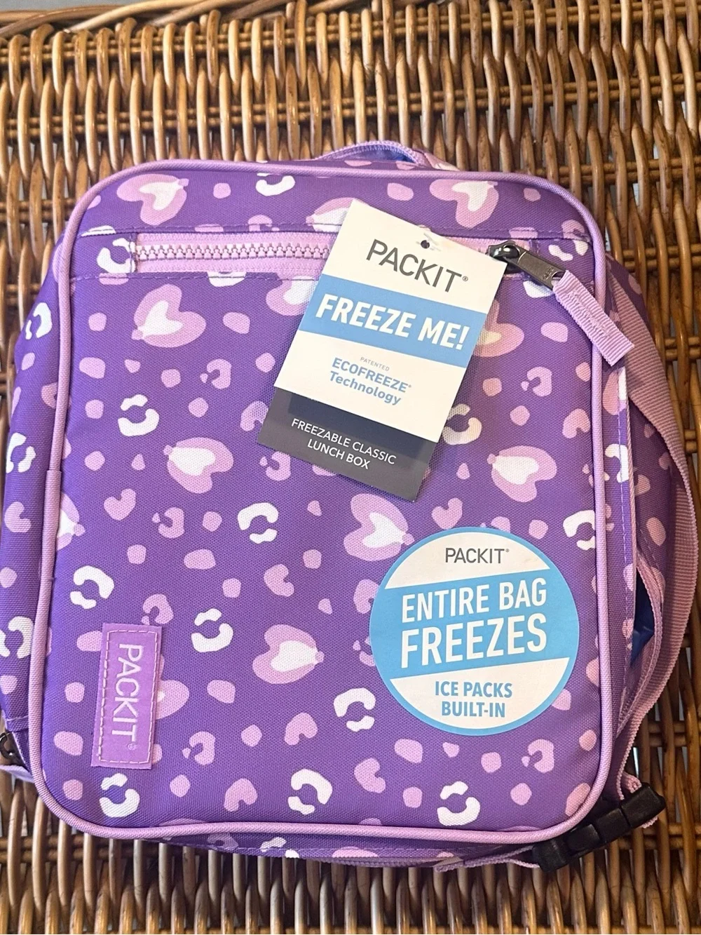 PackIt Freezable, Reusable Lunch Box built in ice packs